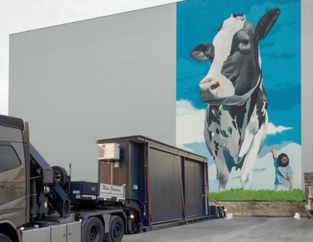 Brandwerende klimaatunits bij een internationale zuivelproducent