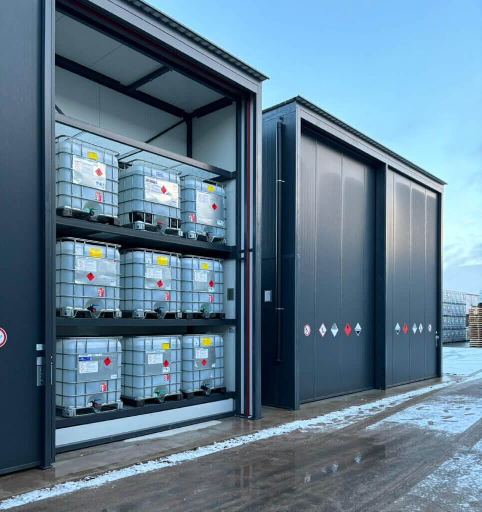 IBC stellingcontainers voor JBC Solutions