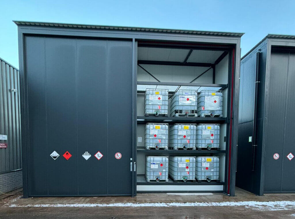 IBC stellingcontainers voor JBC Solutions