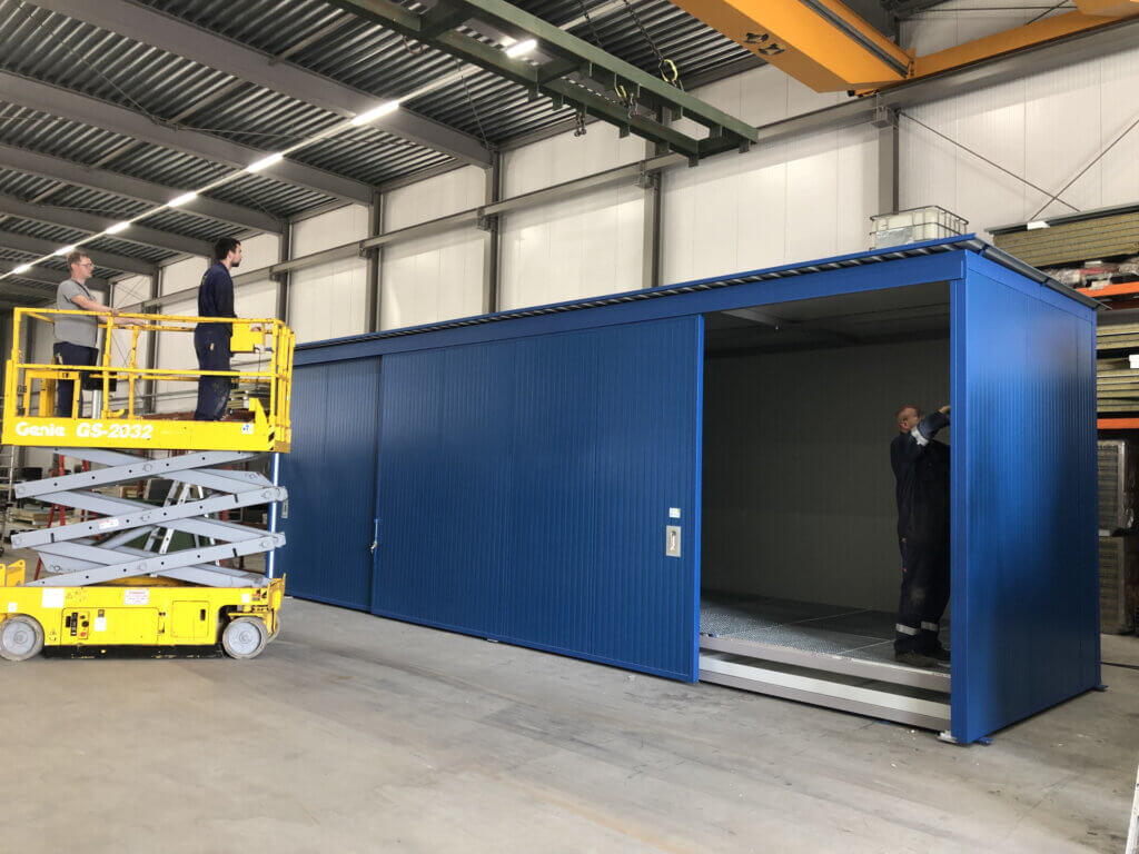 K938 PIR geïsoleerde container voor Chemflow