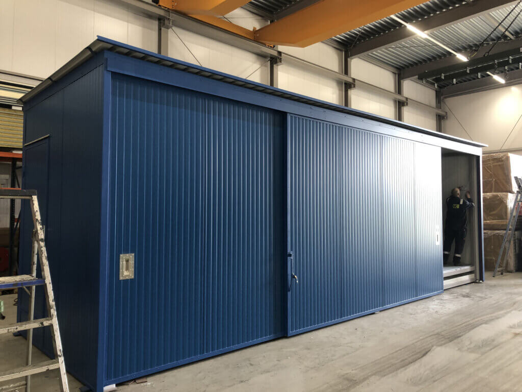 K938 PIR geïsoleerde container voor Chemflow