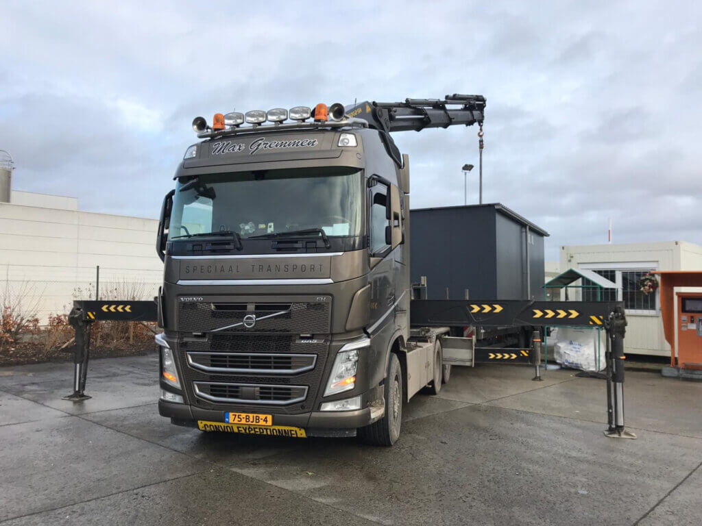 Levering van 2 nieuwe inloopkluizen type 10 voor DDS Verko in België