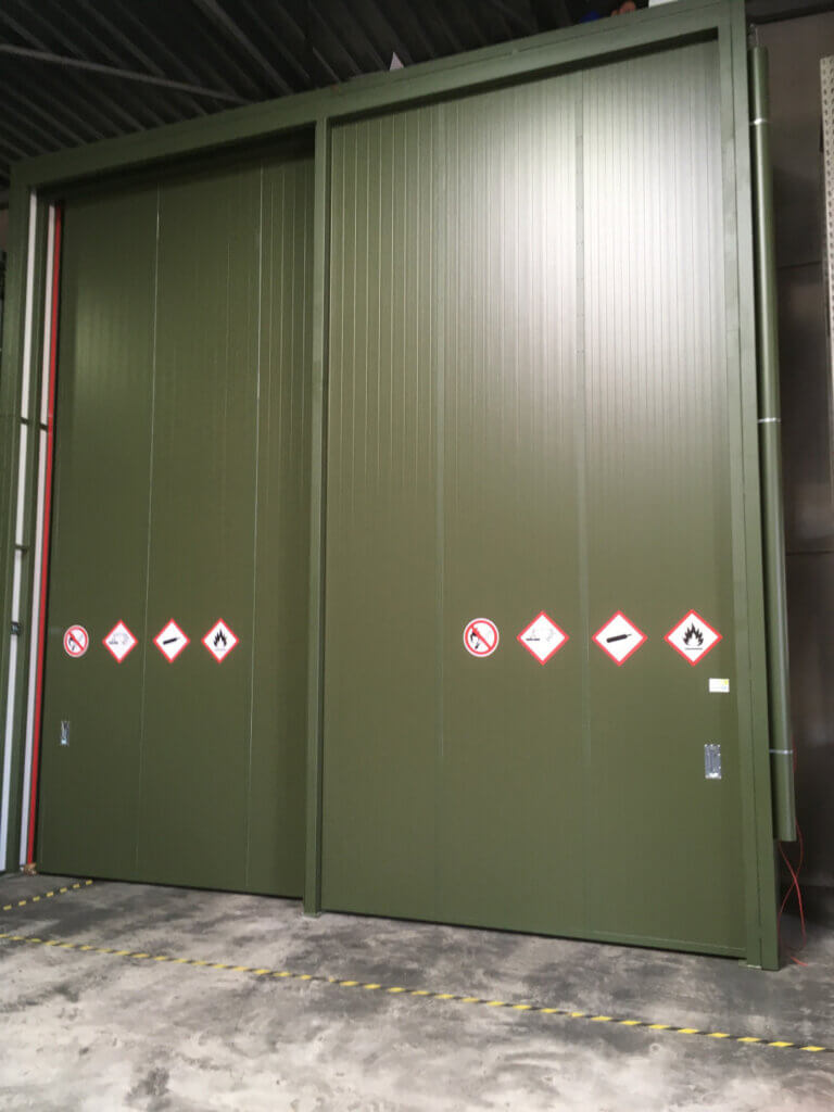 PGS 15 opslagvoorziening voor spuitbussen type K 40-3 euro Fireguard