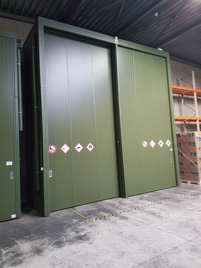 PGS 15 opslagvoorziening voor spuitbussen type K 40-3 euro Fireguard