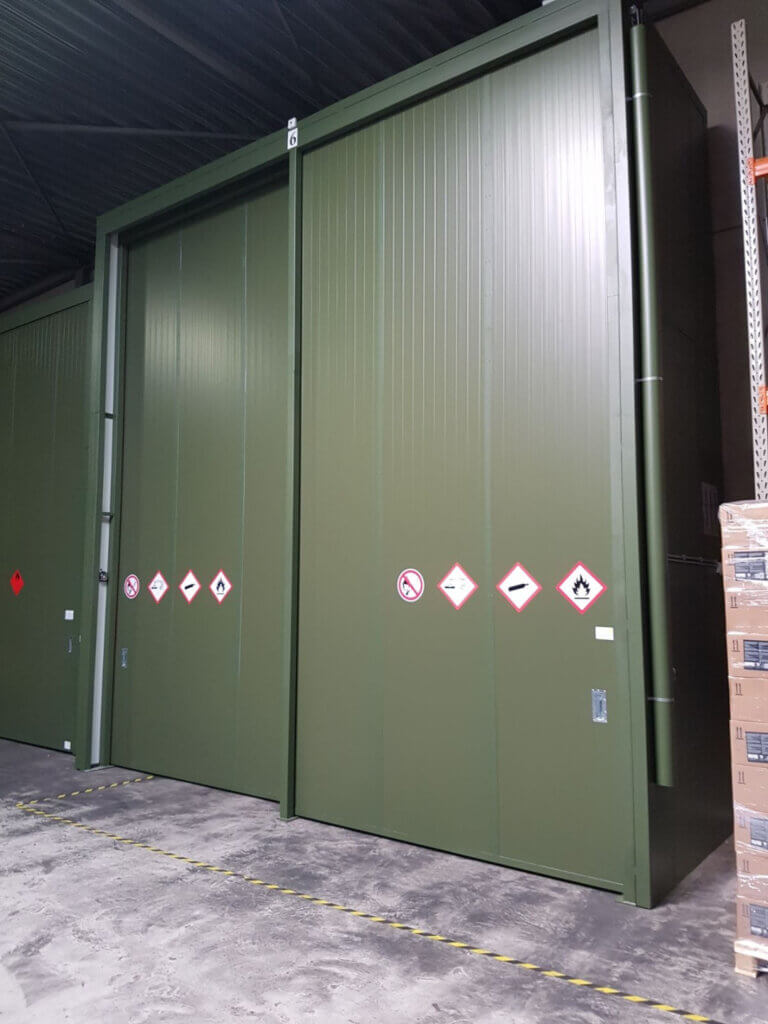 PGS 15 opslagvoorziening voor spuitbussen type K 40-3 euro Fireguard